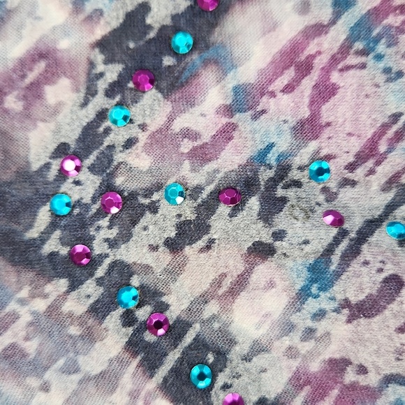 Colorful Long Sleeve Top, Thin, Large - Picture 5 of 6